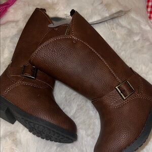 Brown Kids Boots